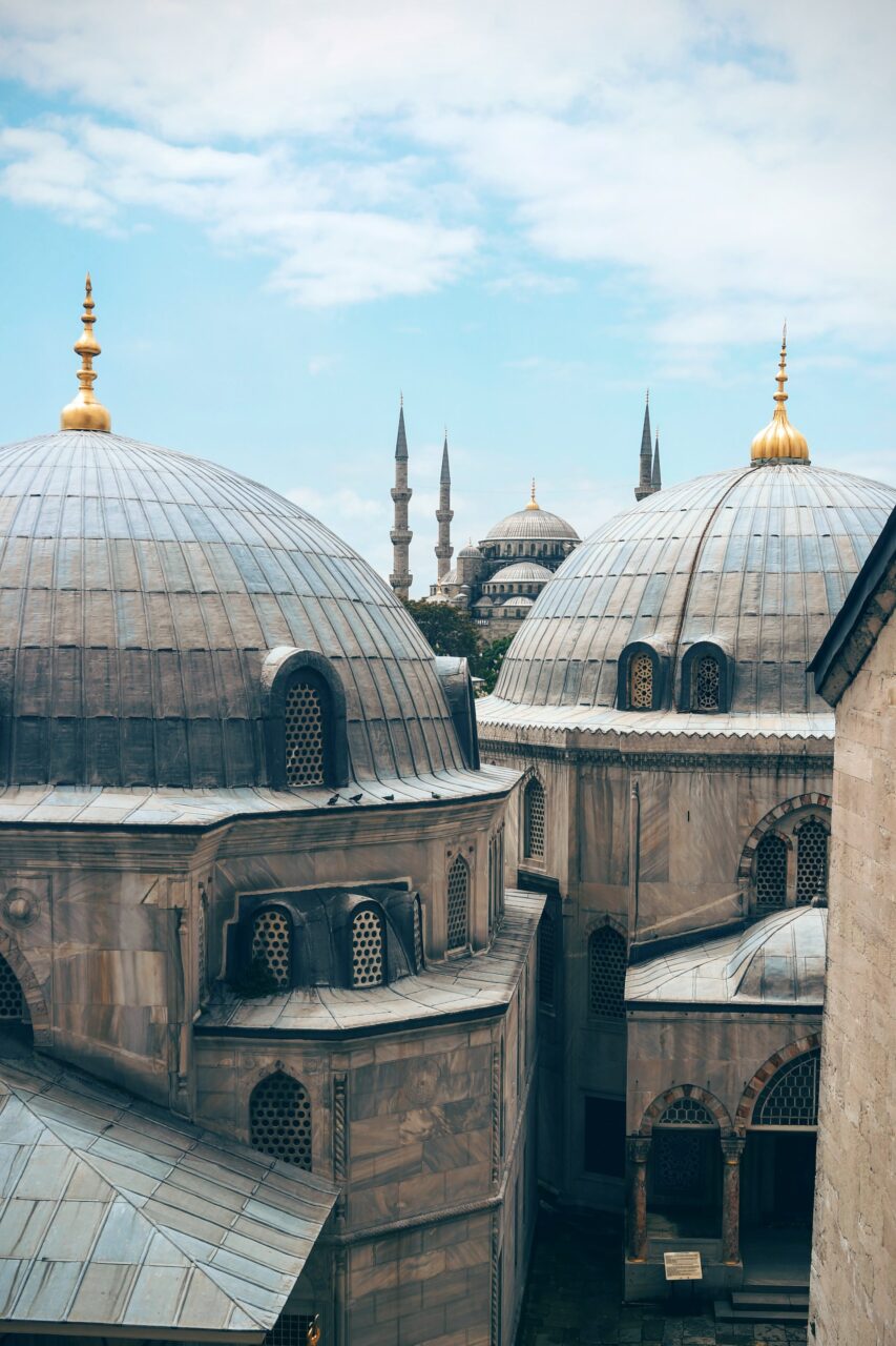 Domes in Istanbul, Turkey