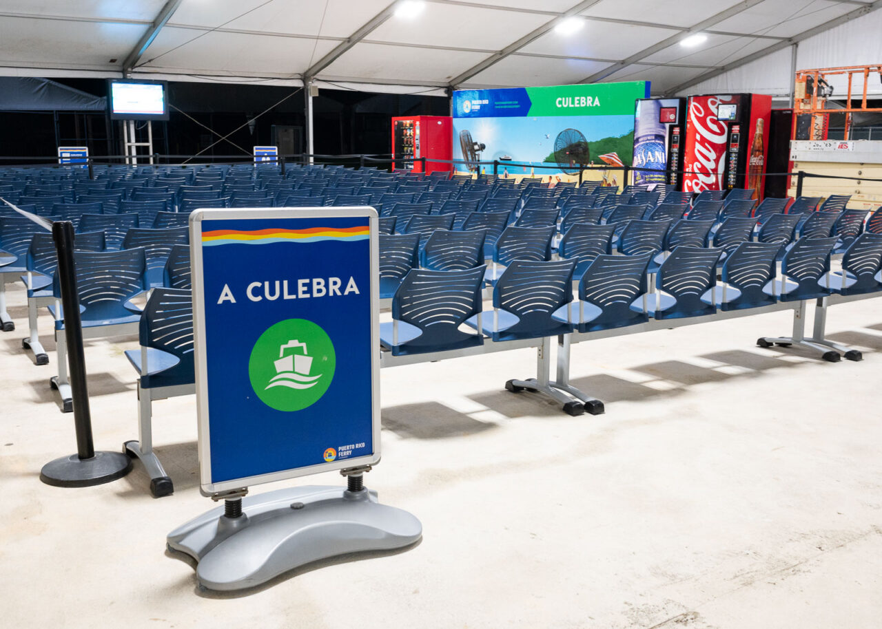 Culebra ferry boarding area