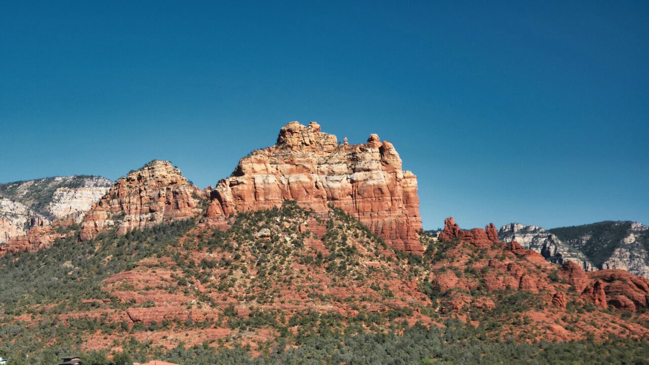 Red rock formation in Sedona